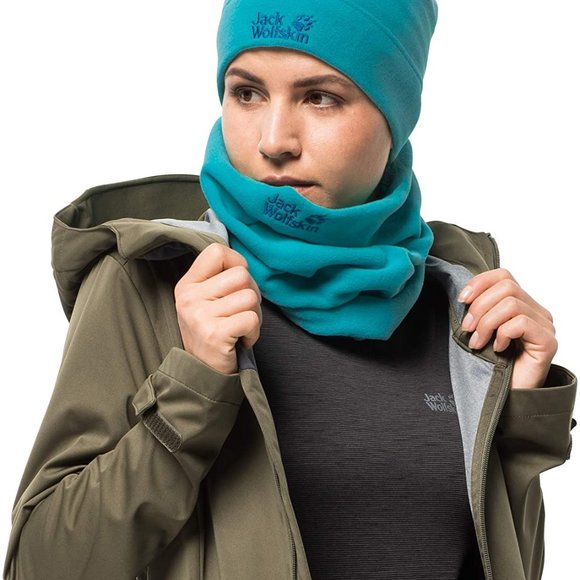 Jack Wolfskin Loop Lightweight Fleece Neck Gaiter - Picture 3 of 4